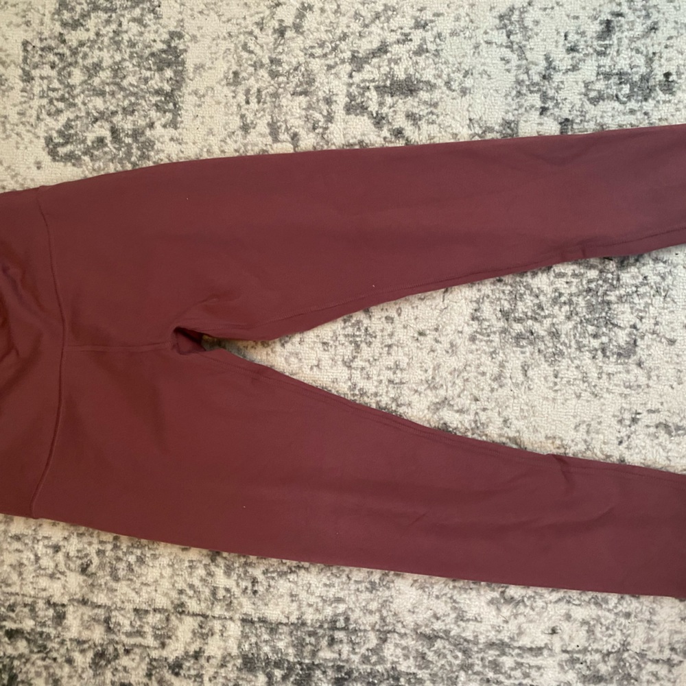 Zobha pink high rise leggings
